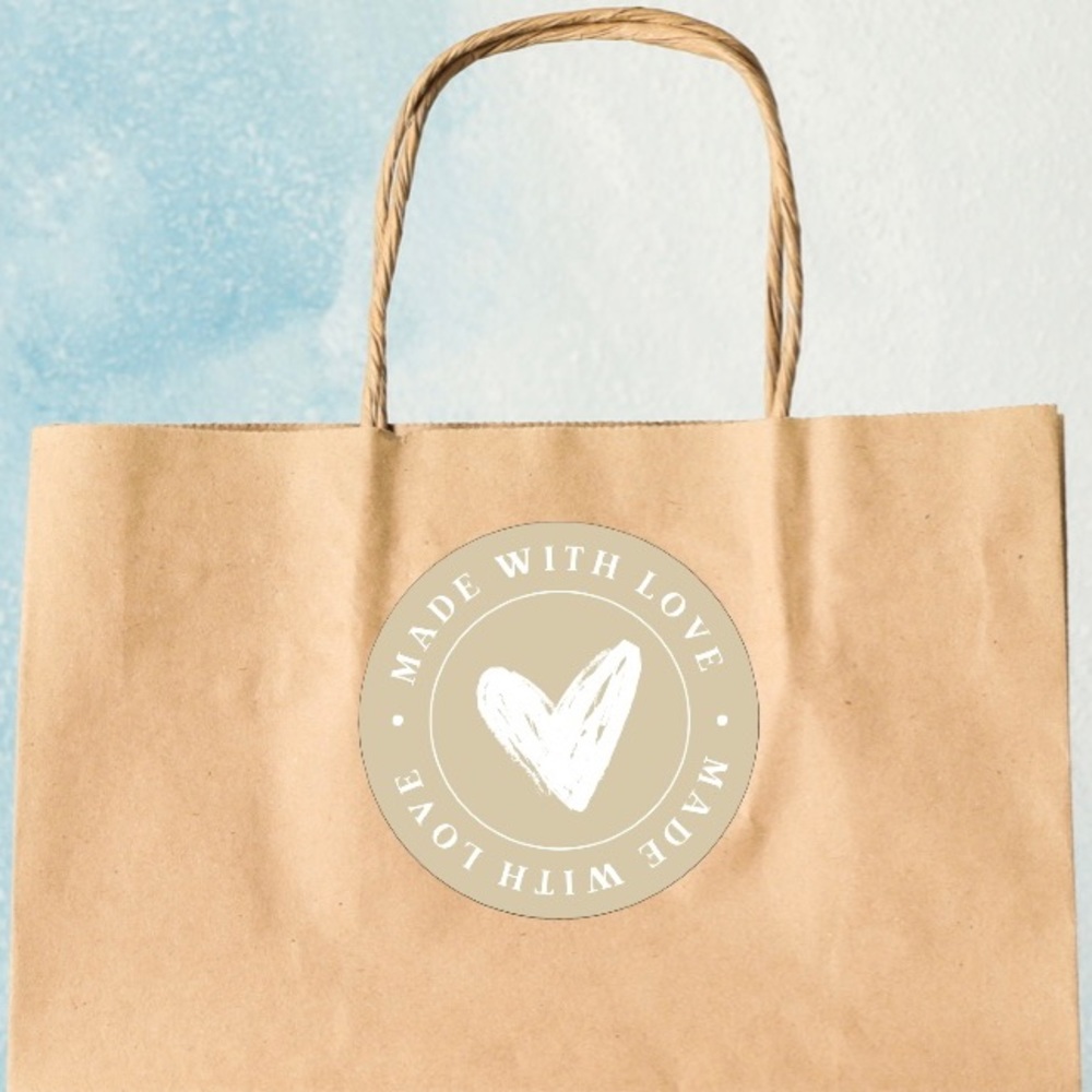 Made With Love Stickers Quantity: 27